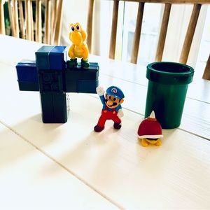 Super Mario Underground Action Figure Set
